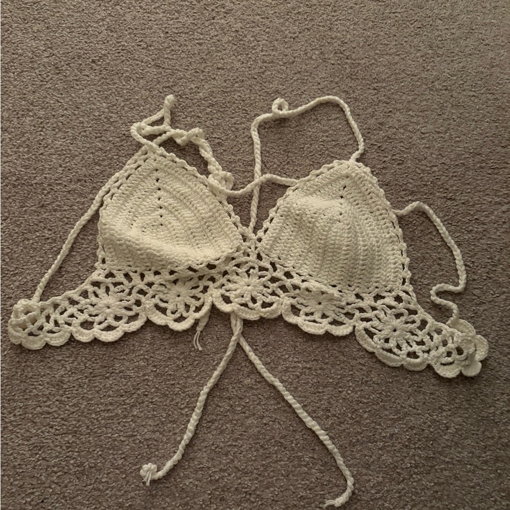 Edikted Crochet Lace Bralette Top